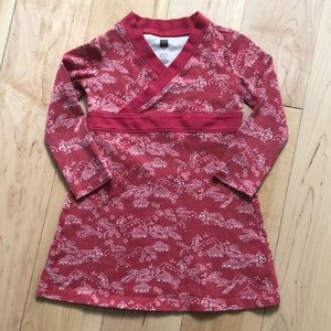 Tea Collection Long Sleeve Wrap Dress